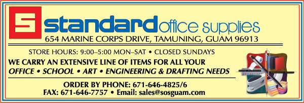 Standard Office Supplies in Guam - Guam Phone Book